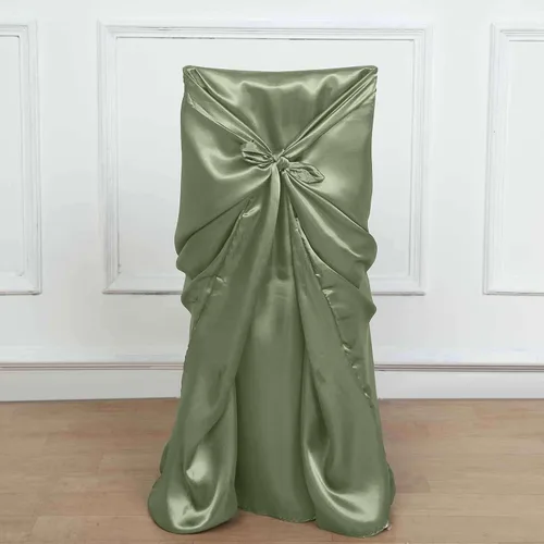 Miniatura 8 de Efavormart - Fundas para sillas de boda, plegables, de satén, universales, para fiestas, 5 unidades, se adaptan a la mayoría de las sillas, fáciles