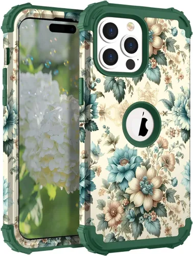 Miniatura 125 de Hocase Funda para iPhone SE 2022/2020, resistente a prueba de golpes, de plástico duro+goma de silicona, funda protectora híbrida para iPhone SE