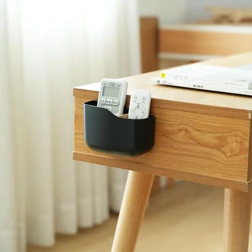 Miniatura 6 de SUNFICON Soporte remoto de montaje en pared, ventilador de TV, soporte de control remoto, organizador de pared, soporte de teléfono para oficina