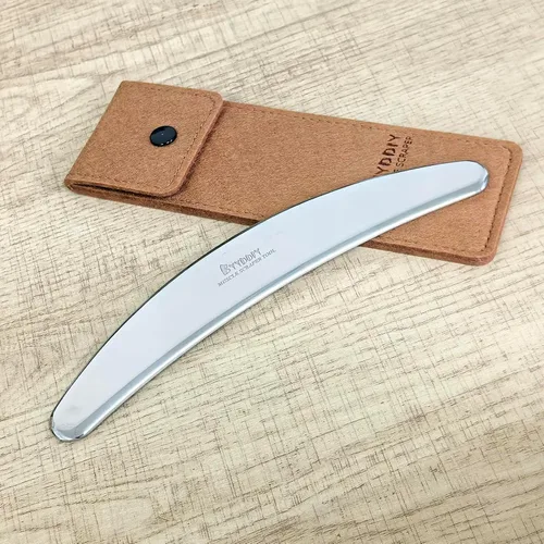 Miniatura 4 de BYYDDIY Herramienta Gua Sha de acero inoxidable, herramienta raspadora muscular, raspador de masaje de tejidos blandos, herramienta de raspado