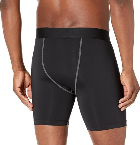 Miniatura 2 de Tienda Essentials Pantalones cortos de control de capa base para hombre de 6 pulgadas