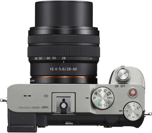 Miniatura 6 de Sony Cámara digital Alpha a7C sin espejo con lente de 1.102-2.362 in (plateado) ILCE7CL/S + tarjeta de memoria de 64 GB + 2 baterías NP-FZ-100 +