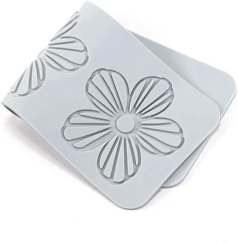 Miniatura 8 de TUKE Moldes de encaje para decoración de pasteles, moldes de silicona de hojas 3D para hornear moldes de gomitas, moldes de fondant de arcilla