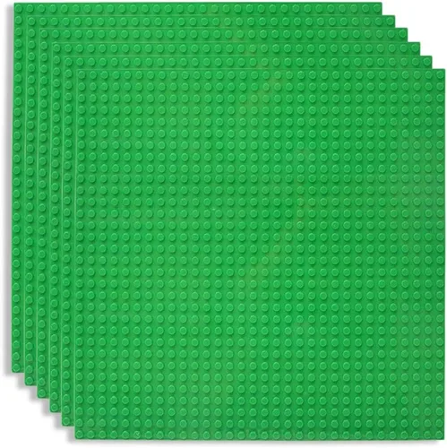 Miniatura 32 de Lekebaby Base de construcción clásica para ladrillos de construcción, 100% compatible con las principales marcas: placa base de 10 x 10 pulgadas