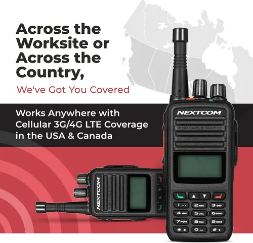 Miniatura 4 de 4G-LTE Nationwide Push to Talk por radio celular bidireccional incluyendo primeros tres meses de tiempo de aire
