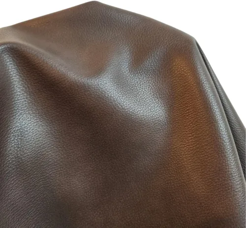 Miniatura 22 de NAT Leathers Café Nubuck Pulido Suave Piel Sintética Vegana de Poliuretano Aprobada por Peta 1 Yarda (91 cm de Largo x 137 cm de Ancho) Piel