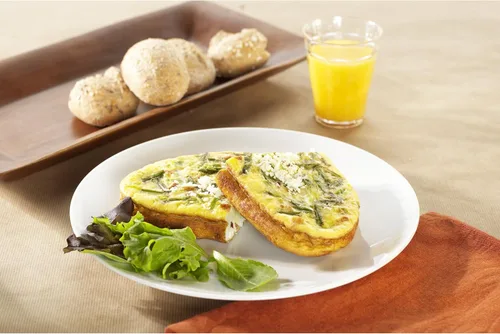 Miniatura 2 de Sartén para omelette y tortilla italiana 10692 de Nordicware, Sartén Frittata italiana y omelet, Blanco