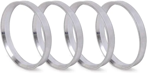 Miniatura 12 de 4 anillos centrados en el cubo de la rueda de 56.1 a 73.1 pulgadas OD = 2.878 in ID = 2.209 in - Anillos de rueda de aleación de aluminio 73.1 a 56.1