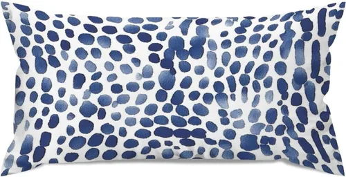 Miniatura 30 de Fundas de almohada con estampado de leopardo y guepardo negro y marrón, 12 x 18 pulgadas, fundas de cojín de granja para sofá, sala de estar