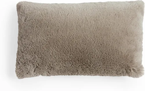 Miniatura 23 de UnHide Squish Almohada lumbar – Almohada de piel sintética – Almohada extra suave – Forma rectangular, relleno de poliéster – Lavable a máquina