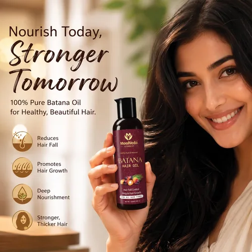 Miniatura 2 de Aceite puro de batana para el crecimiento del cabello por el Dr. Sebi procedente de Honduras Promueve un cabello más grueso, brillante, más fuerte