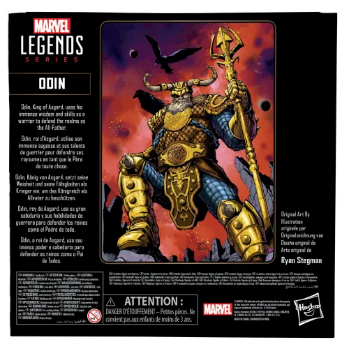 Miniatura 7 de Marvel Legends Series Odin, Figura de acción coleccionable de 6 pulgadas de aniversario número 85 Deluxe Comics