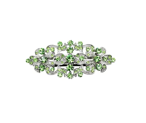 Miniatura 21 de Faship Precioso pasador floral de cristal AB Rhinestone