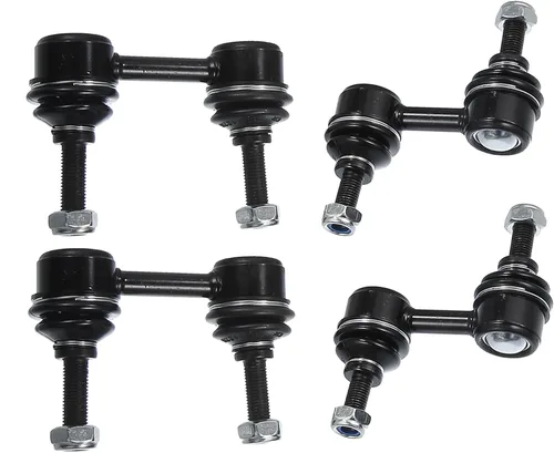 X AUTOHAUX 4 unids barra estabilizadora trasera delantera estabilizador final enlace suspensión kit para Subaru Forester 2003-2008 para Subaru