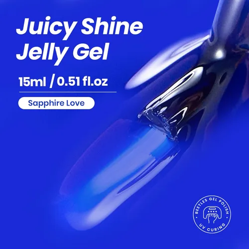 Miniatura 21 de Beetles - Esmalte de uñas de gel rosa claro, 0.5 fl oz, color rosa bebé, esmalte de gel que se absorbe con luz UV LED, arte de uñas de verano, salón