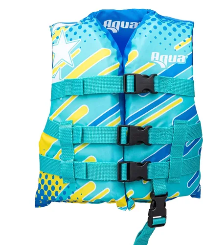 Miniatura 10 de Aqua Oceans 7 Life Jacket for Kids - US Coast Guard Approved Life Vest for Infant, Child & Youth Boys and Girls, Open-Side PFD for Boating, Swimming