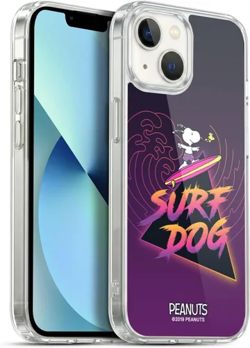 Miniatura 53 de Head Case Designs Peanuts Tropical Surf Snoopy Aloha Disco Gel Funda con licencia oficial [protección de grado militar] compatible con Apple iPhone