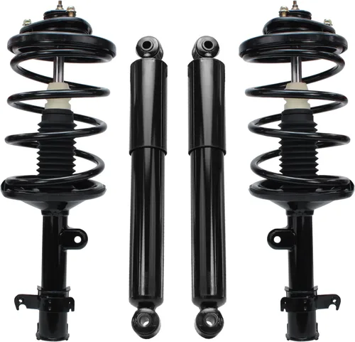 Miniatura 48 de Detroit Axle - Amortiguadores de puntales RWD para Infiniti G35 03-06, 2 amortiguadores traseros, 2 puntales delanteros y muelles helicoidales 2003