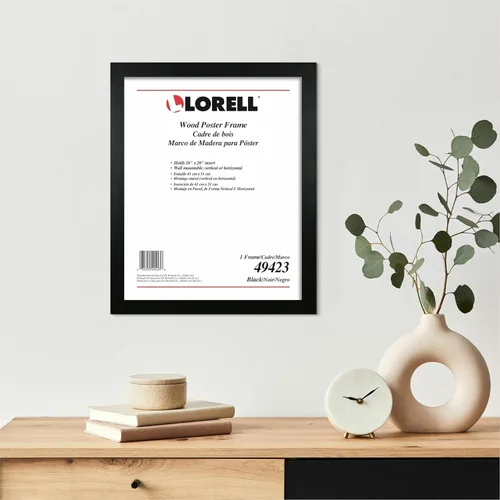 Miniatura 4 de Lorell Marco para póster, 16 x 20 pulgadas, madera, negro