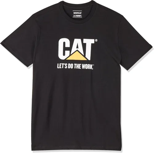Cat erpillar - Camiseta de manga corta con logotipo de Do The Work para hombre