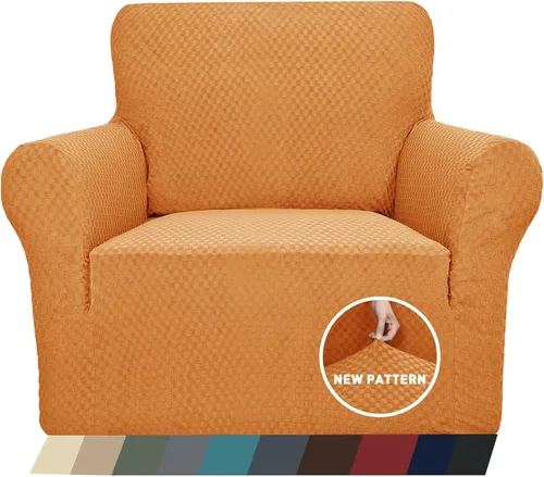 Miniatura 78 de Fundas elásticas 2025 para chaise longue de sofá seccional, funda individual para chaise longue removible y lavable, funda de repuesto para asiento