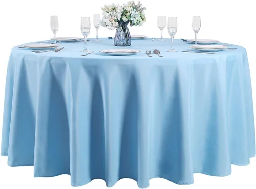 Miniatura 65 de Cupuamon - Mantel rectangular de 60 x 84 pulgadas, tela de poliéster lavable para decoración de bodas, fiestas, cenas y banquetes