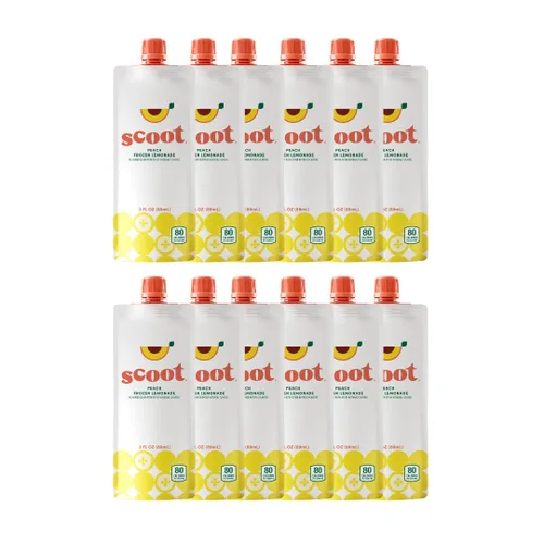 Miniatura 8 de Scoot Frozen Lemonade - Bolsas de 3 onzas con sabor a fresa, listas para congelar, exprimir en un granizado y disfrutar, paquete de 12