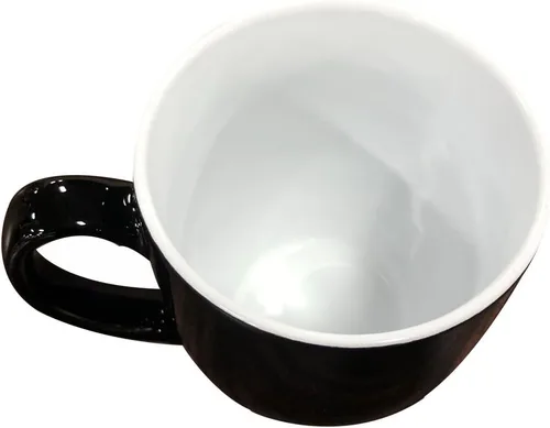 Miniatura 4 de GiftsForYouNow Any Message Here Black Bistro - Taza de café personalizada, taza de café de cerámica, 16 onzas, taza de café con nombre