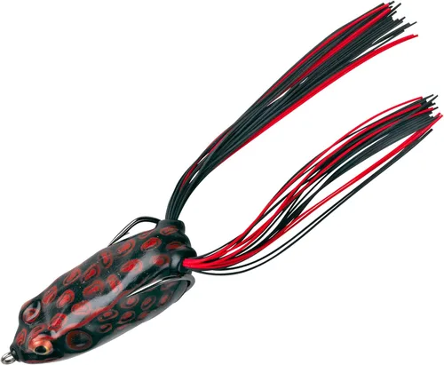 BOOYAH Pad Crasher Topwater Bass Pesca Hueco Cuerpo Rana Señuelo con ganchos sin malas hierbas Kuro Frog