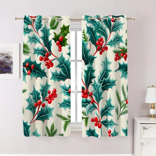 Miniatura 131 de Cortinas opacas de cocina con pintura al óleo de Europa rosa y negra para ventanas, cenefas opacas modernas de torre Eiffel de poliéster multicapa