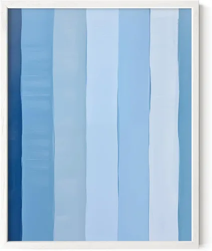 Miniatura 306 de HAUS AND HUES Arte abstracto moderno para pared, arte de sala de estar azul y verde, obra de arte moderna para paredes, imagen minimalista para sala