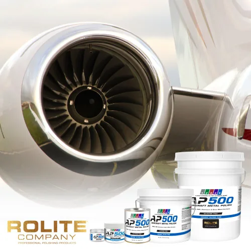 Miniatura 2 de Rolite AP50045z Modelo AP500 - Pulidor de metal para aeronaves, 4.5 onzas, pulido ultra fino para superficies de aluminio y metal desnudo, elimina