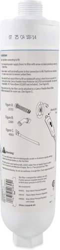 Miniatura 5 de Camco 40645 TastePURE, filtro de agua para RV y marítimo