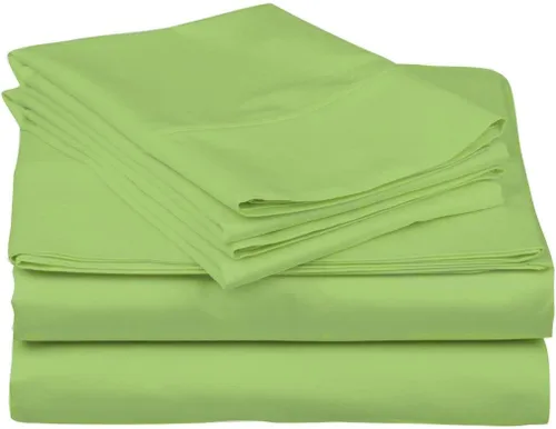 Miniatura 17 de Epic Cotton Juego de sábanas de 6 piezas, 100% algodón egipcio, de lujo, súper suave, bolsillos profundos de 12 pulgadas, tamaño King, 1000 hilos