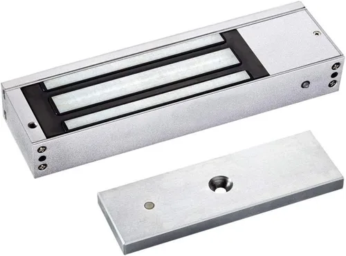 Miniatura 8 de Cerradura electromagnética de 396.8 lbs / 350 libras con soporte Z - Kit de bloqueo Mag de 12 V CC para sistemas de control de acceso, cerradura