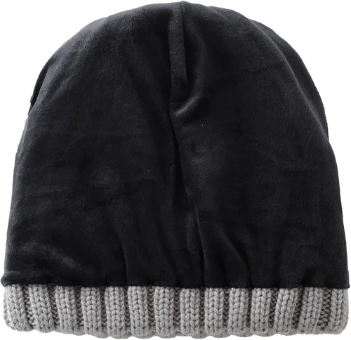 Miniatura 3 de Home Prefer Gorro de invierno para hombre, gorro de punto para mujer, con forro