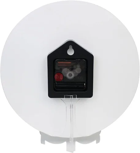 Miniatura 6 de AUUXVA Reloj de pared de béisbol, 9.5 pulgadas, silencioso, sin tictac, pintura al óleo, funciona con pilas, decorativo, unisex