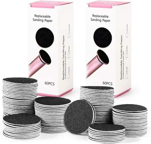 Miniatura 12 de Lima de Pies Removedor de Callos para Pies: Herramienta Profesional de Pedicura para SPA - Lima de Pies con Velocidad Ajustable para Piel y Callos
