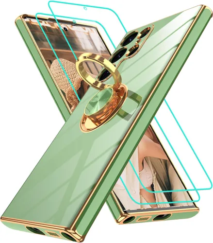 Miniatura 140 de Gritup Funda para Samsung Galaxy A14 5G: Funda Samsung A14 con 2 Protectores de Pantalla, Soporte de Anillo con Rotación 360°, Soporte Magnético