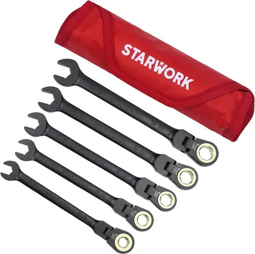 STARWORK TRUE MECHANIC™ Juego de llaves de trinquete (5 piezas 120T FLX)