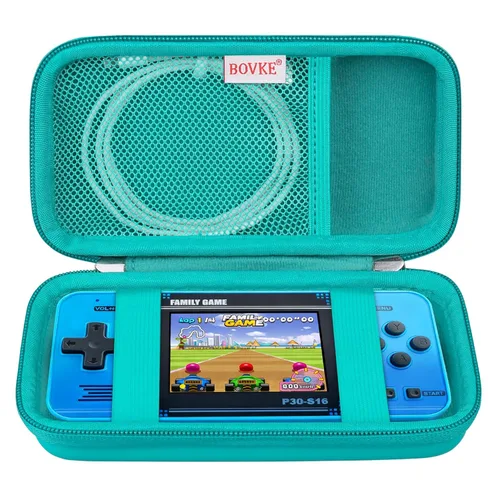 BOVKE Funda de transporte para WELLST·G Juego de mano para niños, 220 videojuegos retro precargados, mini juguete electrónico Arcade regalos para