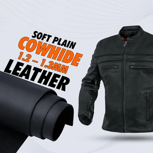 Miniatura 8 de Daniel Smart - Chaqueta de cuero negro para hombre, con cuello mandarín, con bolsillos interiores