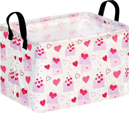 Miniatura 39 de MAIZMZ Cesta de almacenamiento de regalo para bebé, plegable, organizador de guardería, caja de juguetes impermeable para organizar el hogar