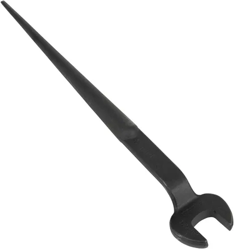 Miniatura 12 de Klein Tools 3224 - Llave de construcción con apertura nominal de 1-1/2 pulgadas, perno de 1 pulgada para tuerca regular de EE. UU
