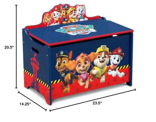 Miniatura 9 de Delta Children - Caja de juguetes Deluxe, PAW Patrol
