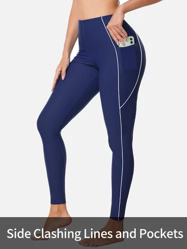 Miniatura 122 de ATTRACO Pantalones de natación de talle alto - Leggings de natación para mujer