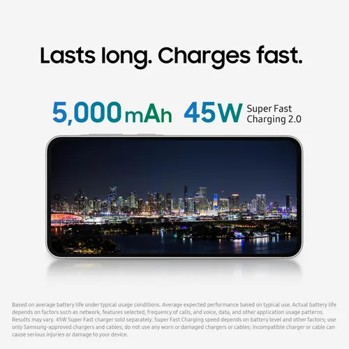 Miniatura 7 de Samsung Galaxy A56 5G - Teléfono celular, 128 GB, teléfono inteligente AI, Android desbloqueado, ediciones de fotos AI, pantalla grande, batería