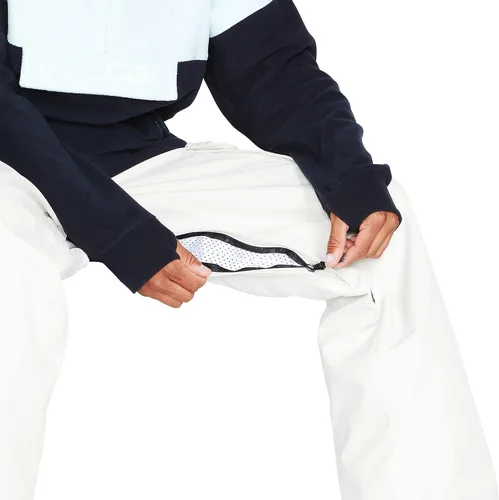 Miniatura 5 de Volcom Pantalones de snowboard V.CO Hunter Cargo para hombre, Negro, estática