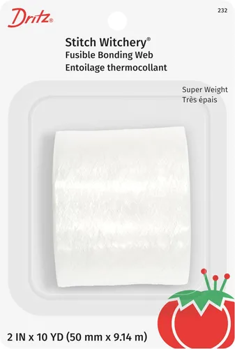 Miniatura 9 de Dritz - 227 1/4x20 Stitch Witchery 1/4inx 20yd, 1/4-pulgada X 20-yardas, blanco