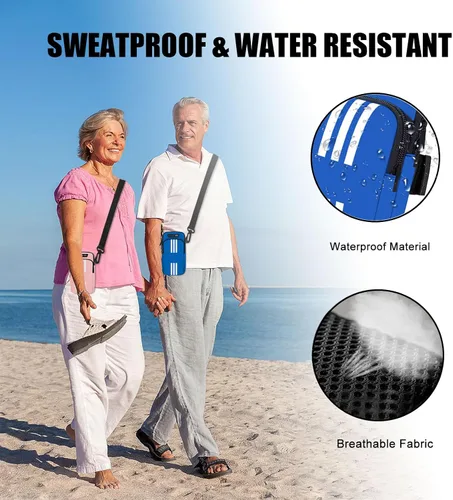Miniatura 5 de Soporte de teléfono para brazalete de correr, bolso cruzado pequeño para mujeres, hombres y niños, iPhone 11, 12, 13, 14, 15, 16, 17 Pro Max Xs 16e